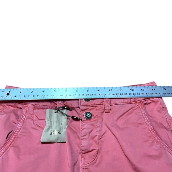 MOS MOSH Cotton Spandex Valerian Skinny Pant in Faded Rose Multi Pocket Sz 27 - Picture 5 of 11